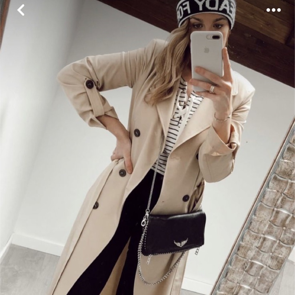 Women Lapel Long Sleeve Overcoat Outwear Casual Winter Warm Trench Coat trench